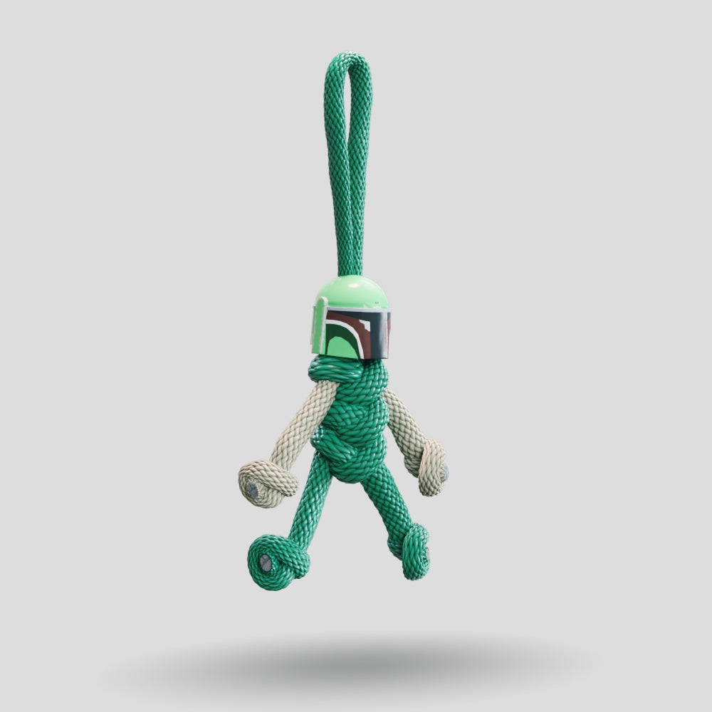 Boba Fett Paracord Buddy Keychain