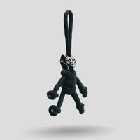 Thumbnail for Black Panther Paracord Buddy Keychain