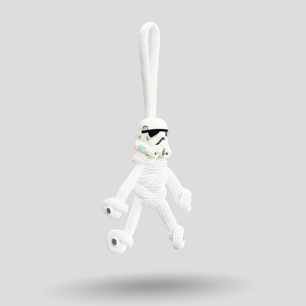 Stormtrooper Paracord Buddy Keychain