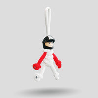 Thumbnail for HAS White & Red Motorsport Paracord Buddy Keychain