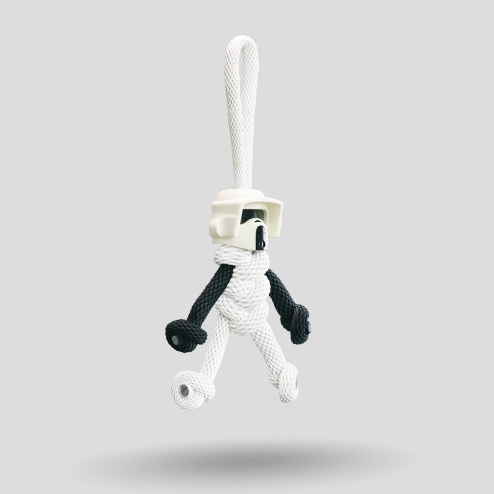 Scout Trooper Paracord Buddy Keychain