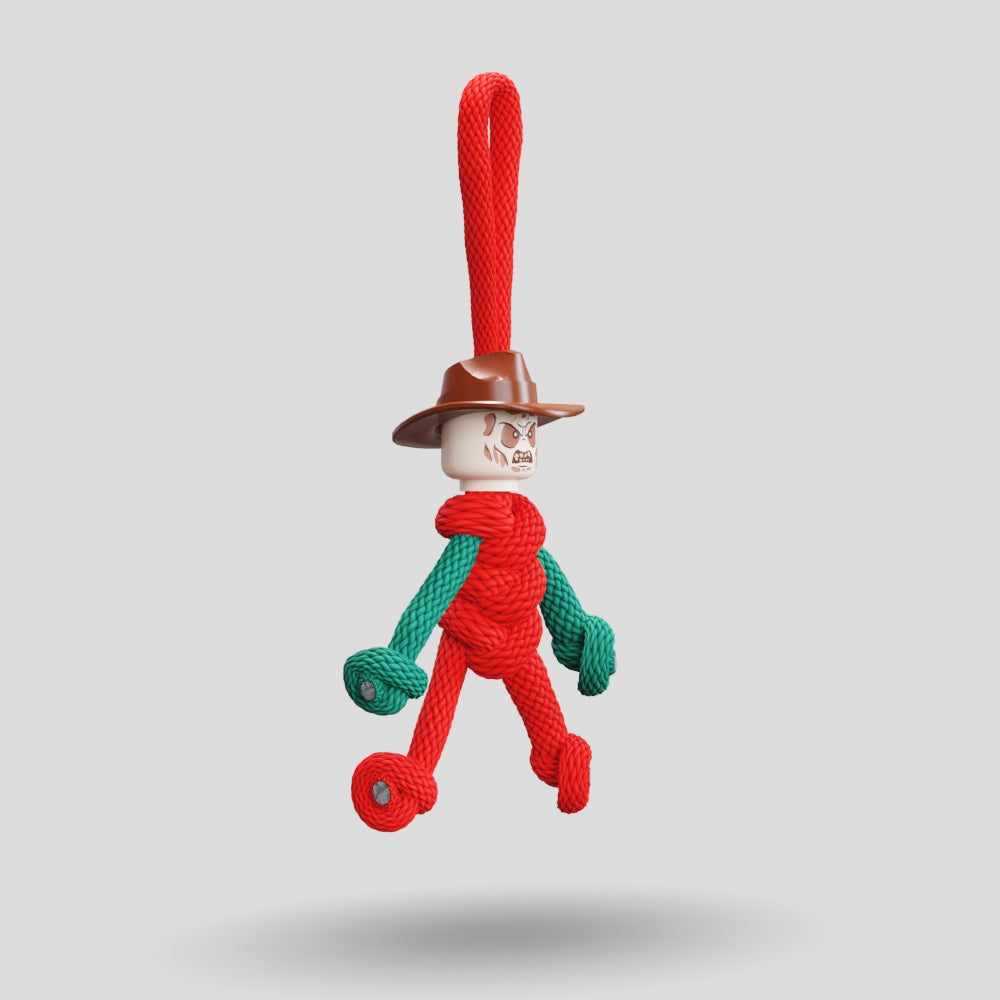 Freddy Krueger Paracord Buddy Keychain