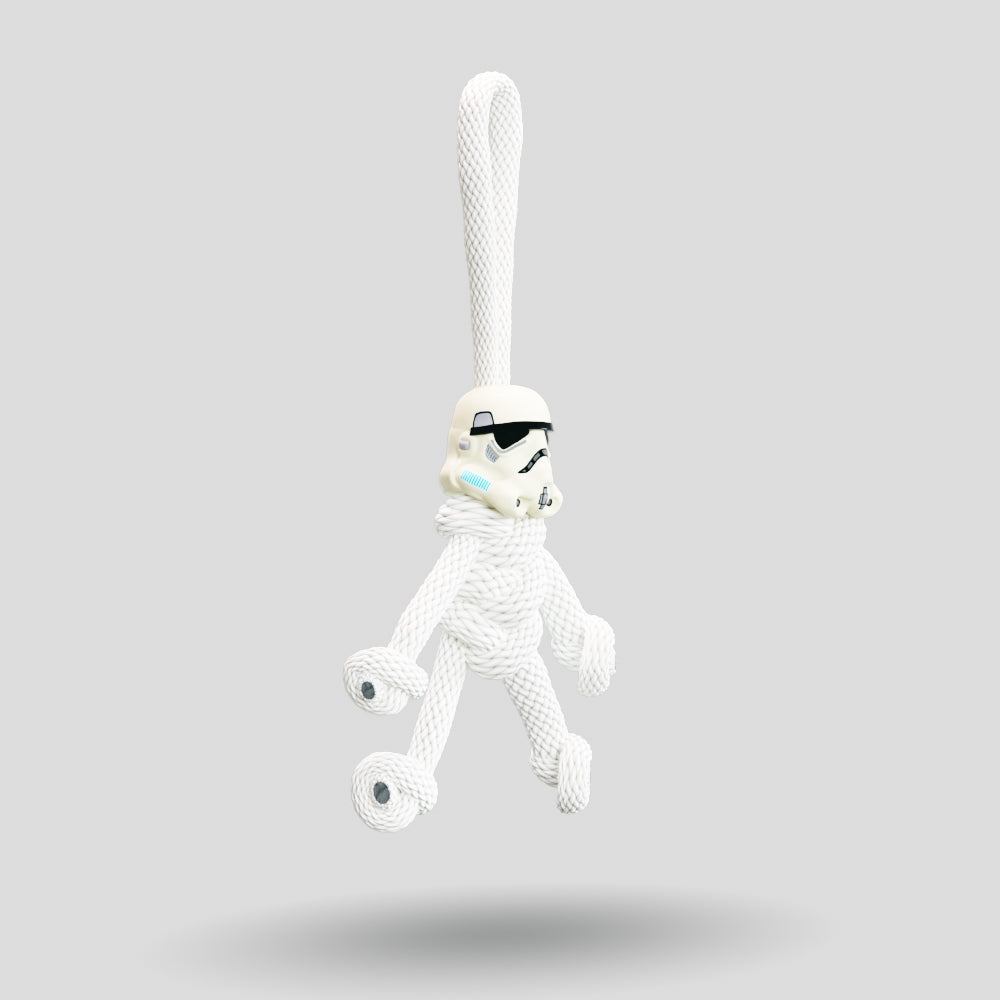 Stormtrooper Paracord Buddy Keychain