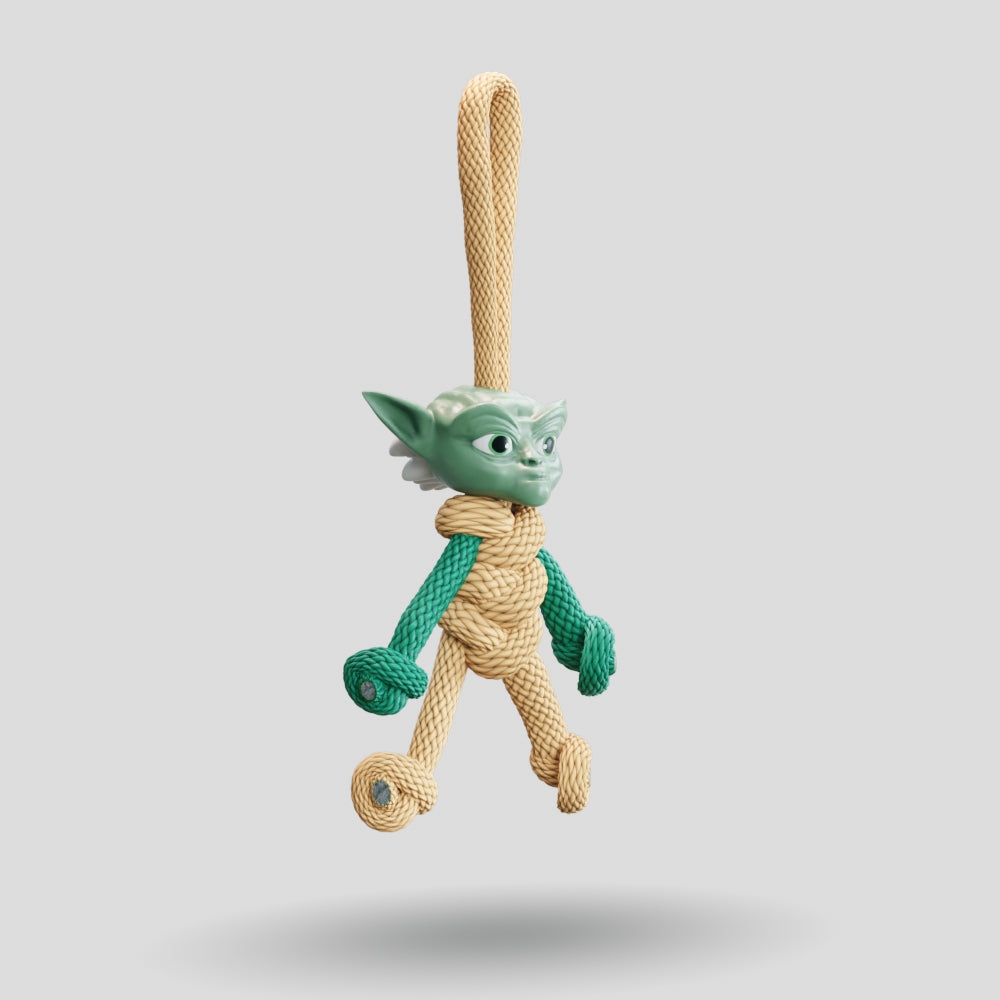 Yoda Paracord Buddy Keychain
