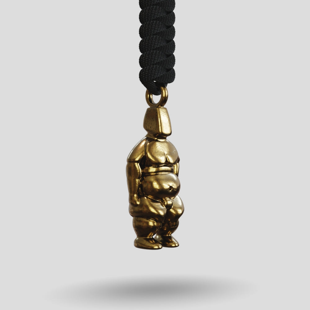 Lucky Fat Man Metalseries Paracord Buddy Keychain
