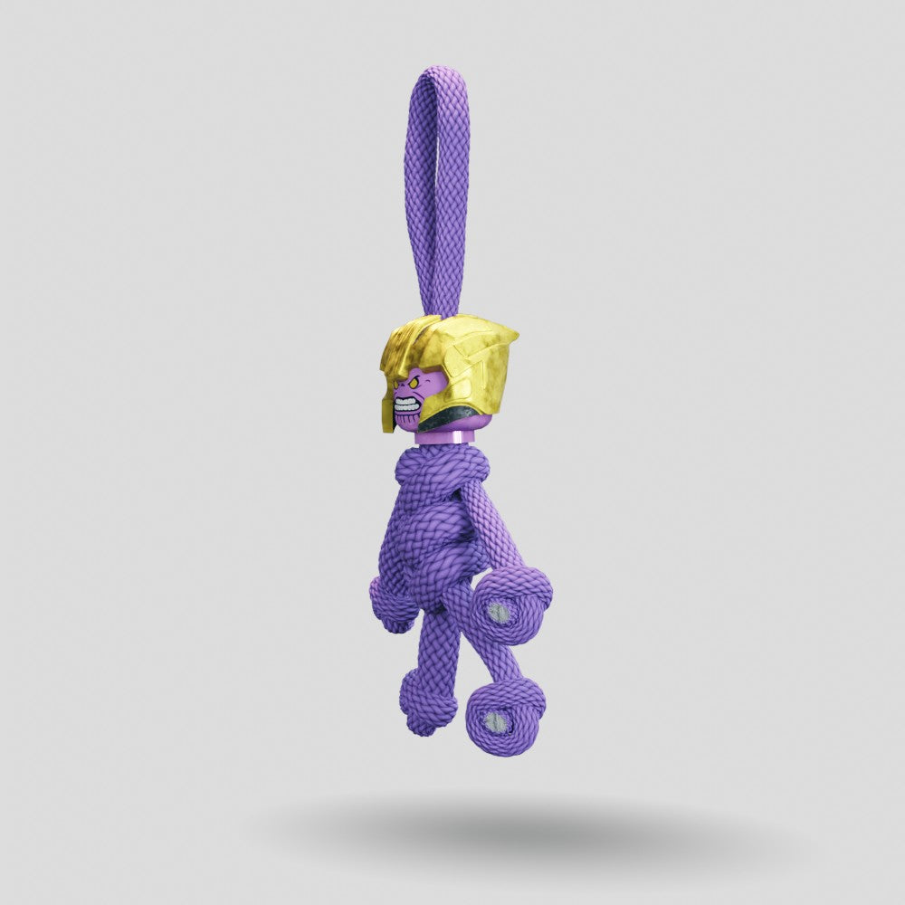 Thanos Paracord Buddy Keychain