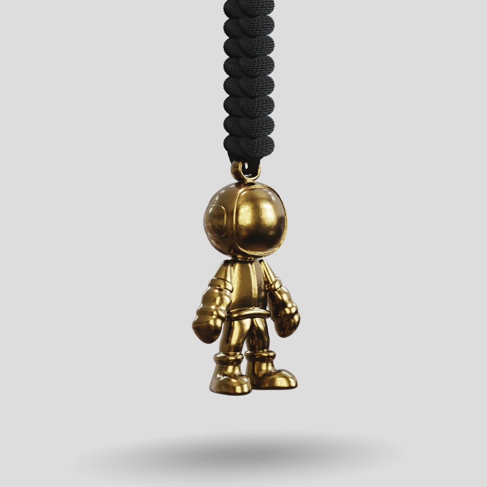 Spaceman Metalseries Paracord Buddy Keychain