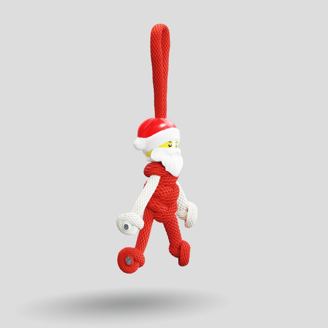 Santa Claus Paracord Buddy Keychain