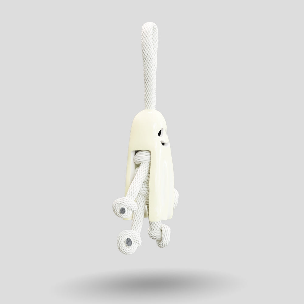 Ghost Paracord Buddy Keychain