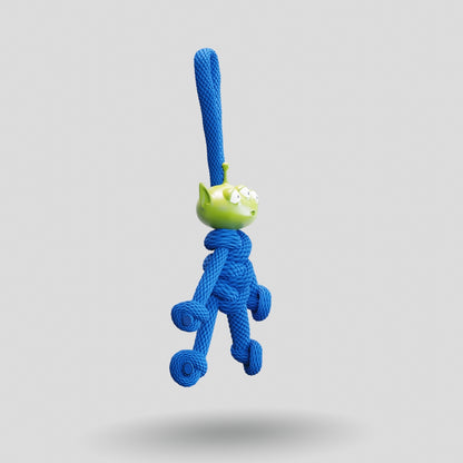 Toy Story Alien Paracord Buddy Keychain