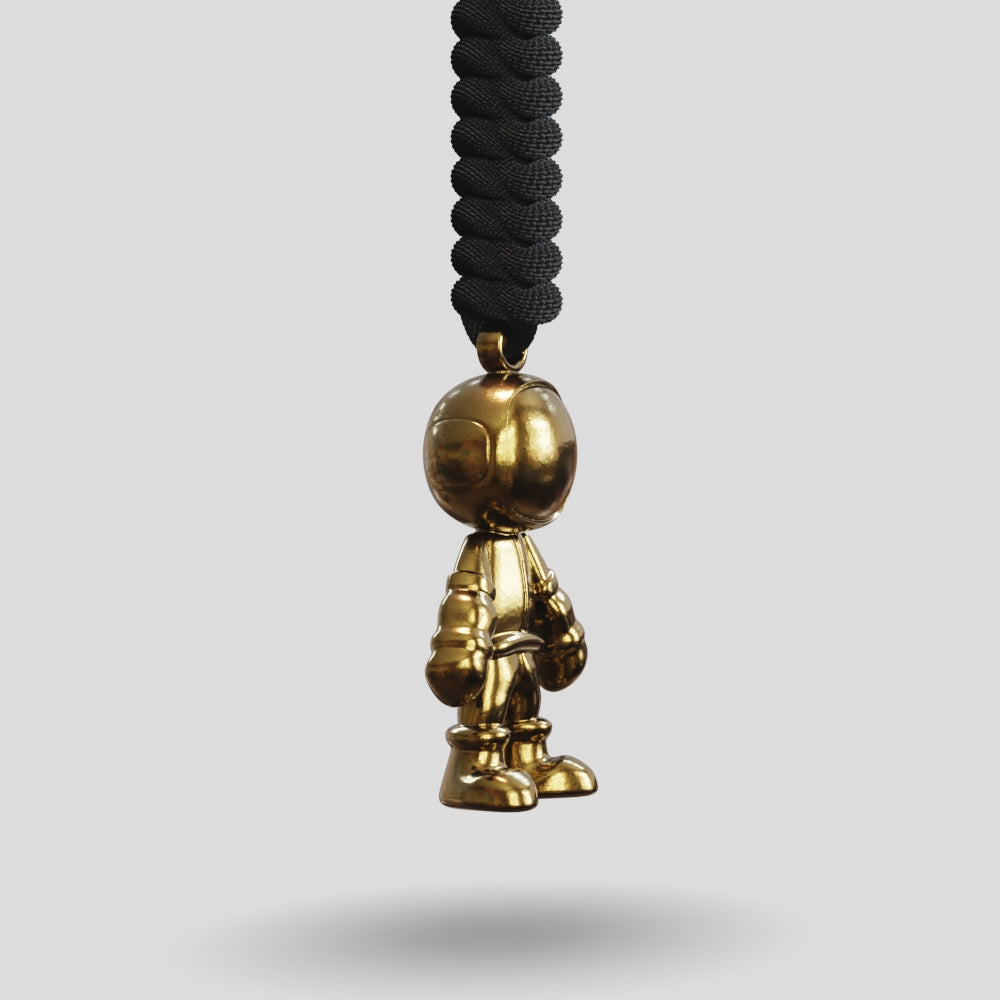 Spaceman Metalseries Paracord Buddy Keychain