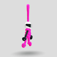 Thumbnail for Hot Pink Biker Buddy Paracord Keychain