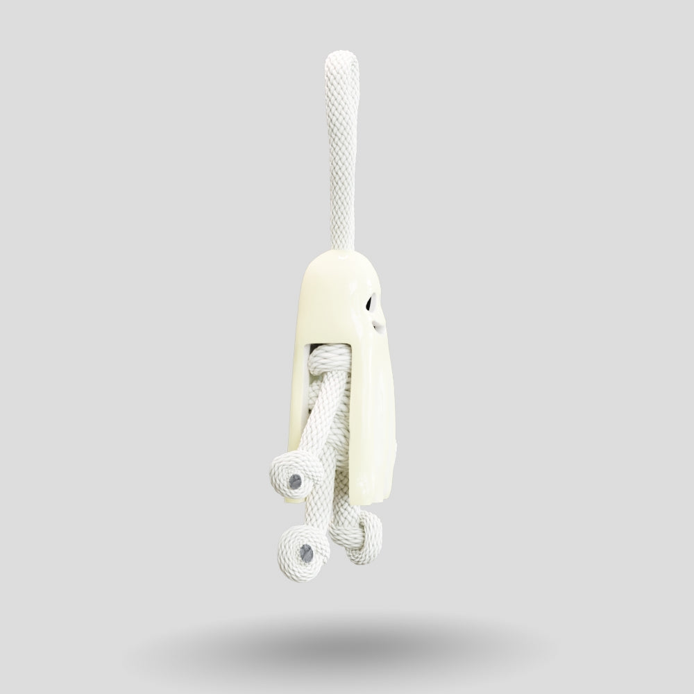 Ghost Paracord Buddy Keychain