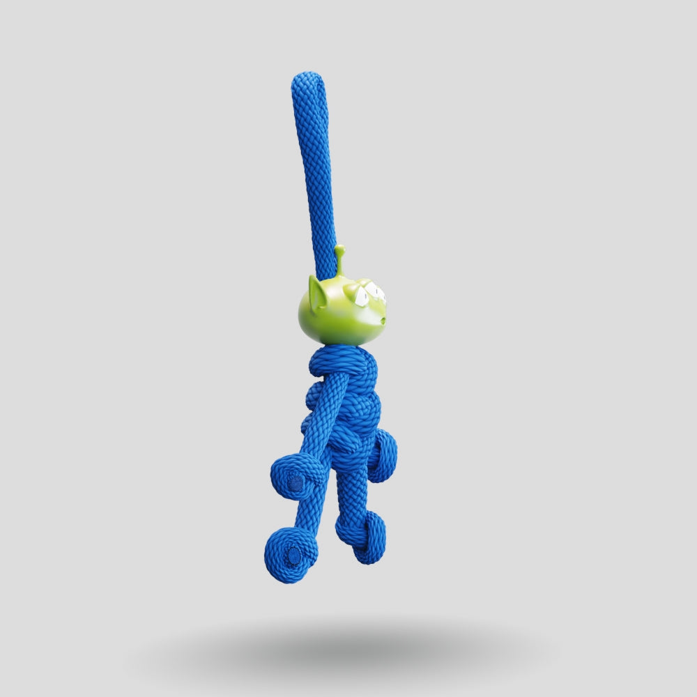 Toy Story Alien Paracord Buddy Keychain