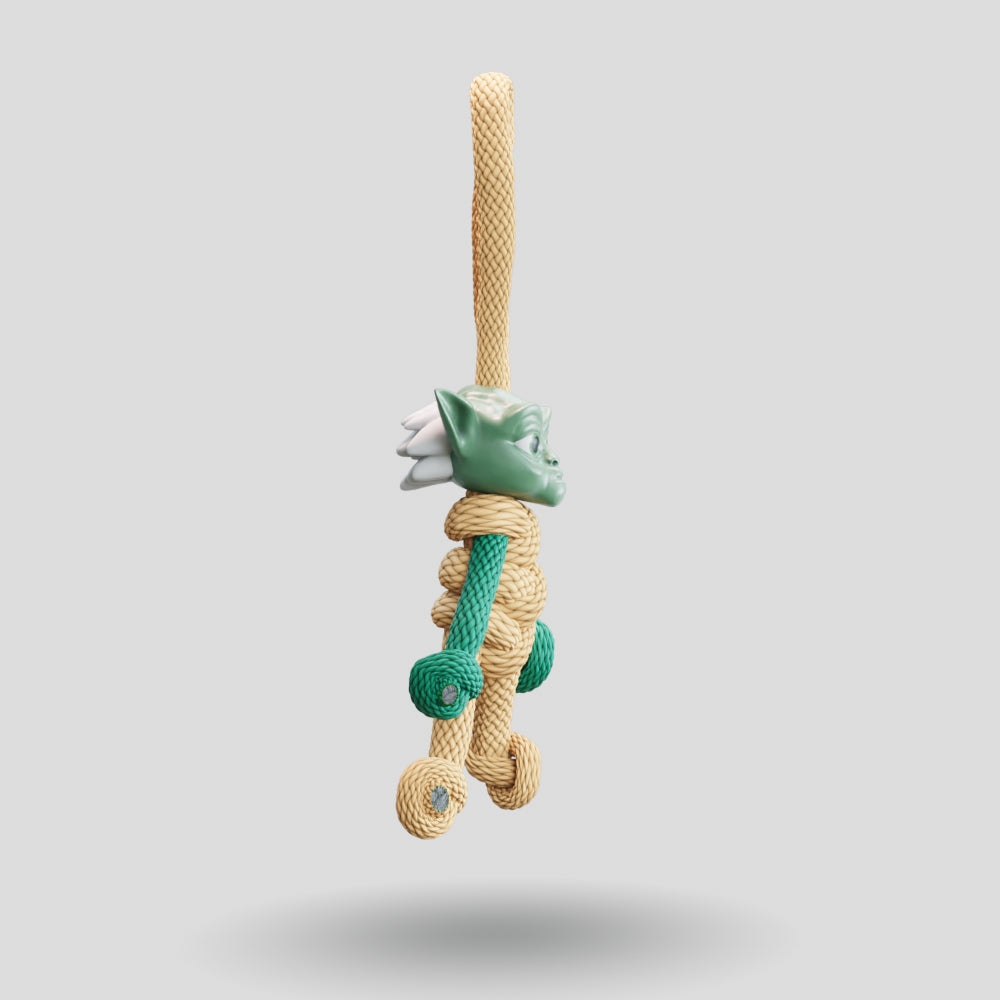 Yoda Paracord Buddy Keychain