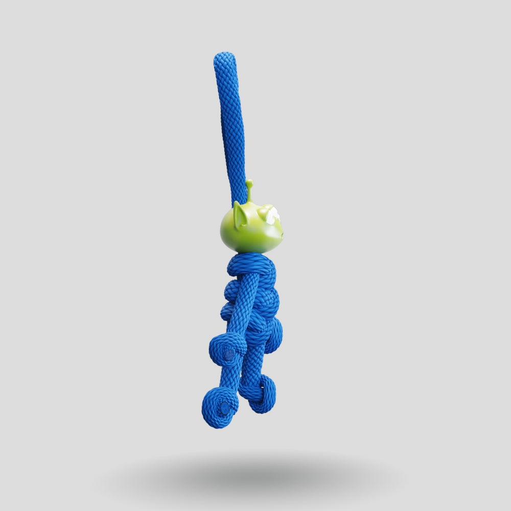 Toy Story Alien Paracord Buddy Keychain