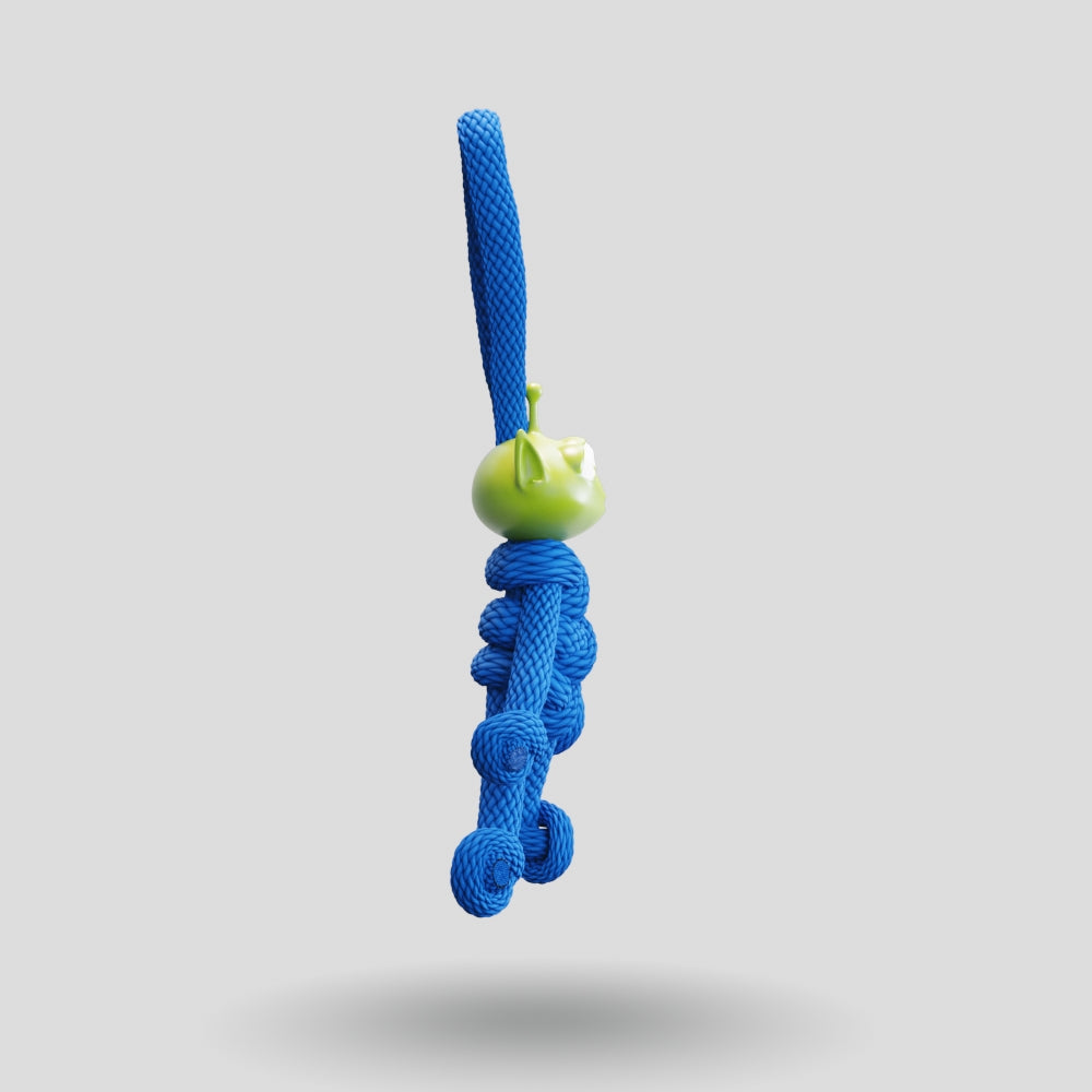 Toy Story Alien Paracord Buddy Keychain