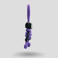 Thumbnail for Black Purple Biker Buddy Paracord Keychain