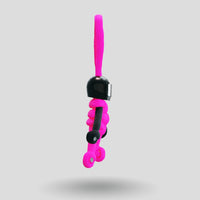 Thumbnail for Black Hot Pink Biker Buddy Paracord Keychain