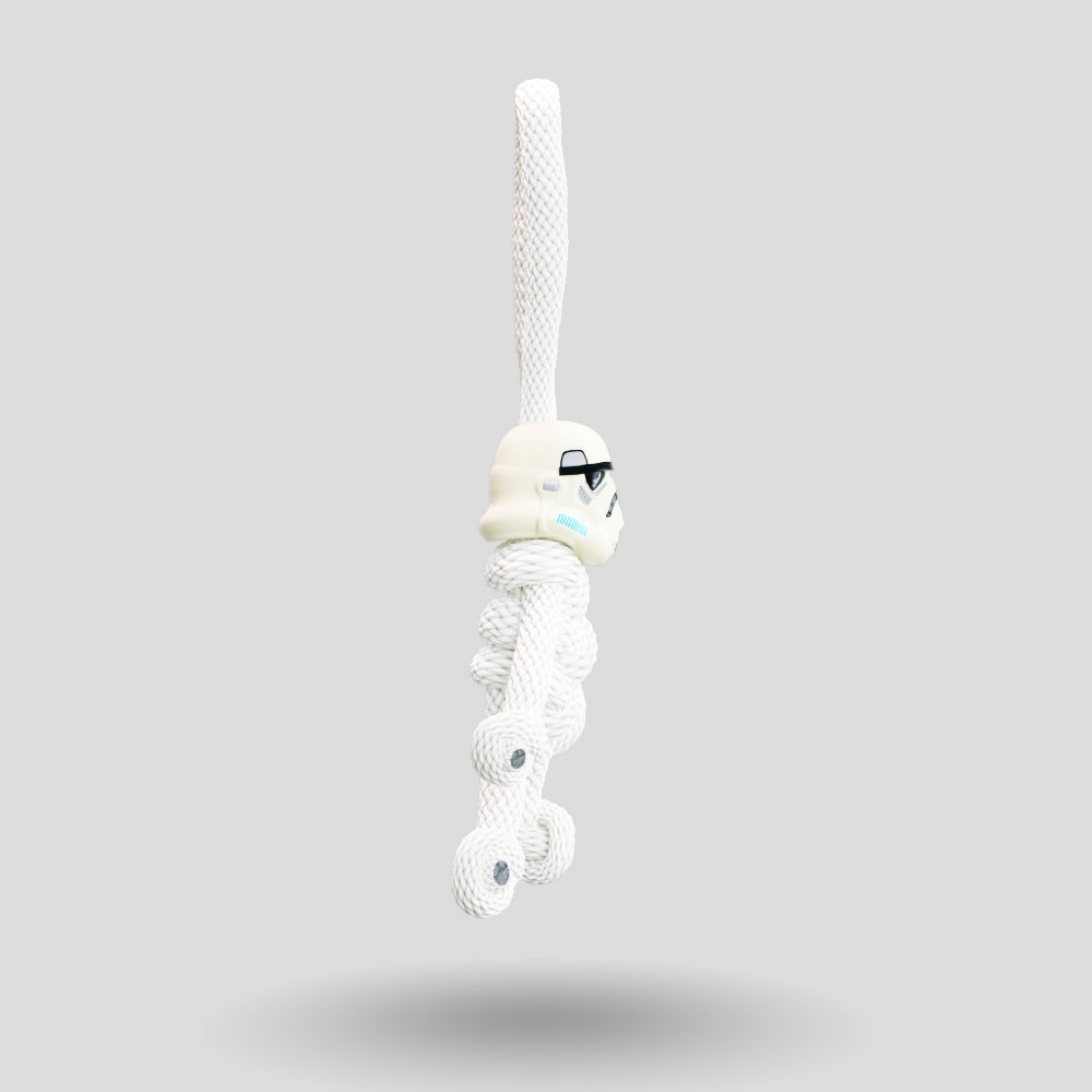 Stormtrooper Paracord Buddy Keychain