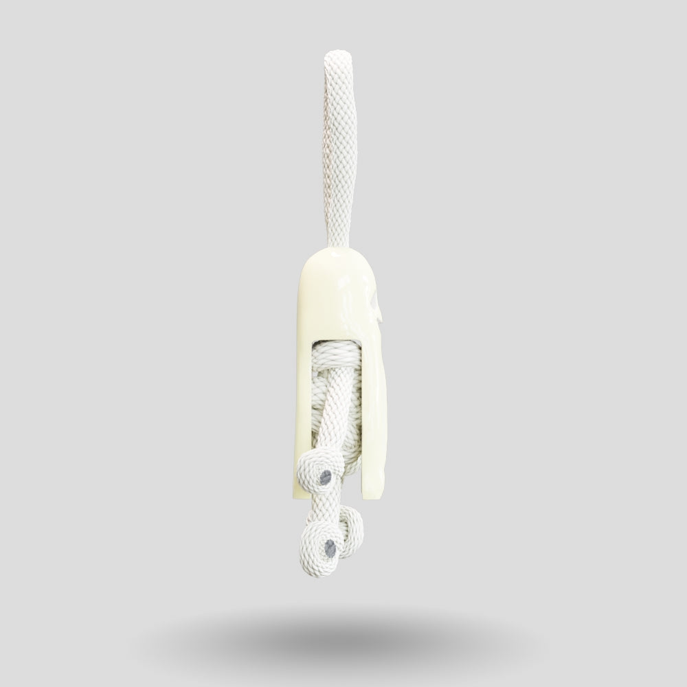 Ghost Paracord Buddy Keychain