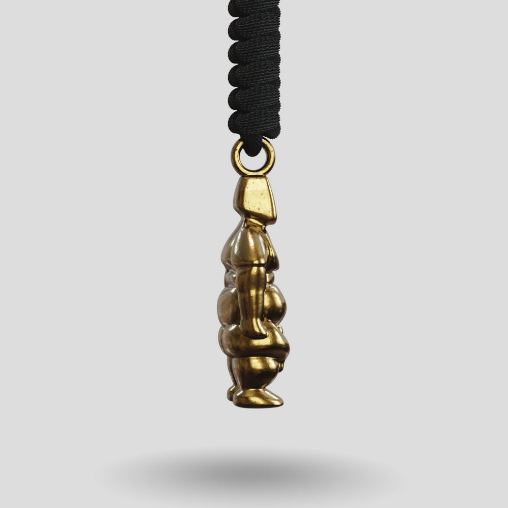 Lucky Fat Man Metalseries Paracord Buddy Keychain