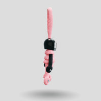 Thumbnail for Black Pink Biker Buddy Paracord Keychain