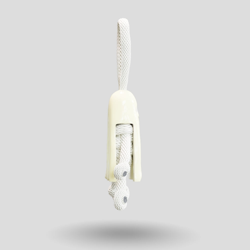 Ghost Paracord Buddy Keychain
