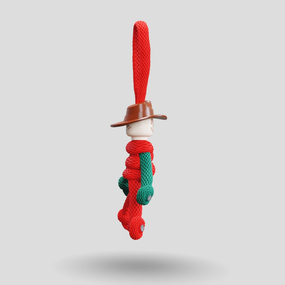 Freddy Krueger Paracord Buddy Keychain