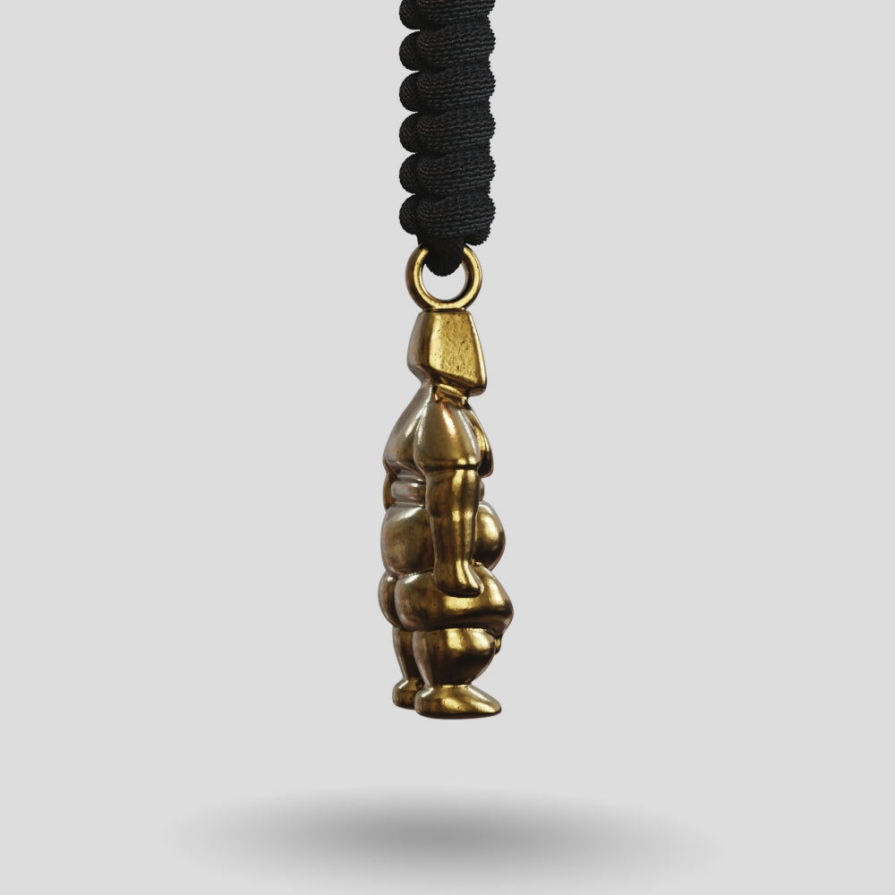 Lucky Fat Man Metalseries Paracord Buddy Keychain