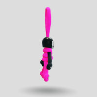 Thumbnail for Black Hot Pink Biker Buddy Paracord Keychain