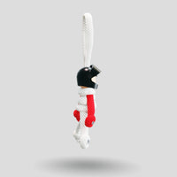 Thumbnail for HAS White & Red Motorsport Paracord Buddy Keychain