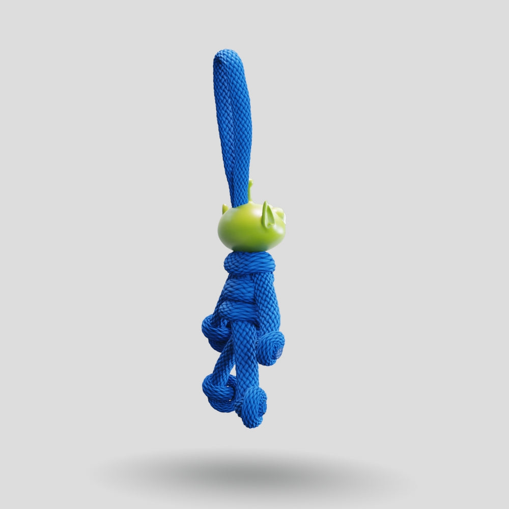 Toy Story Alien Paracord Buddy Keychain