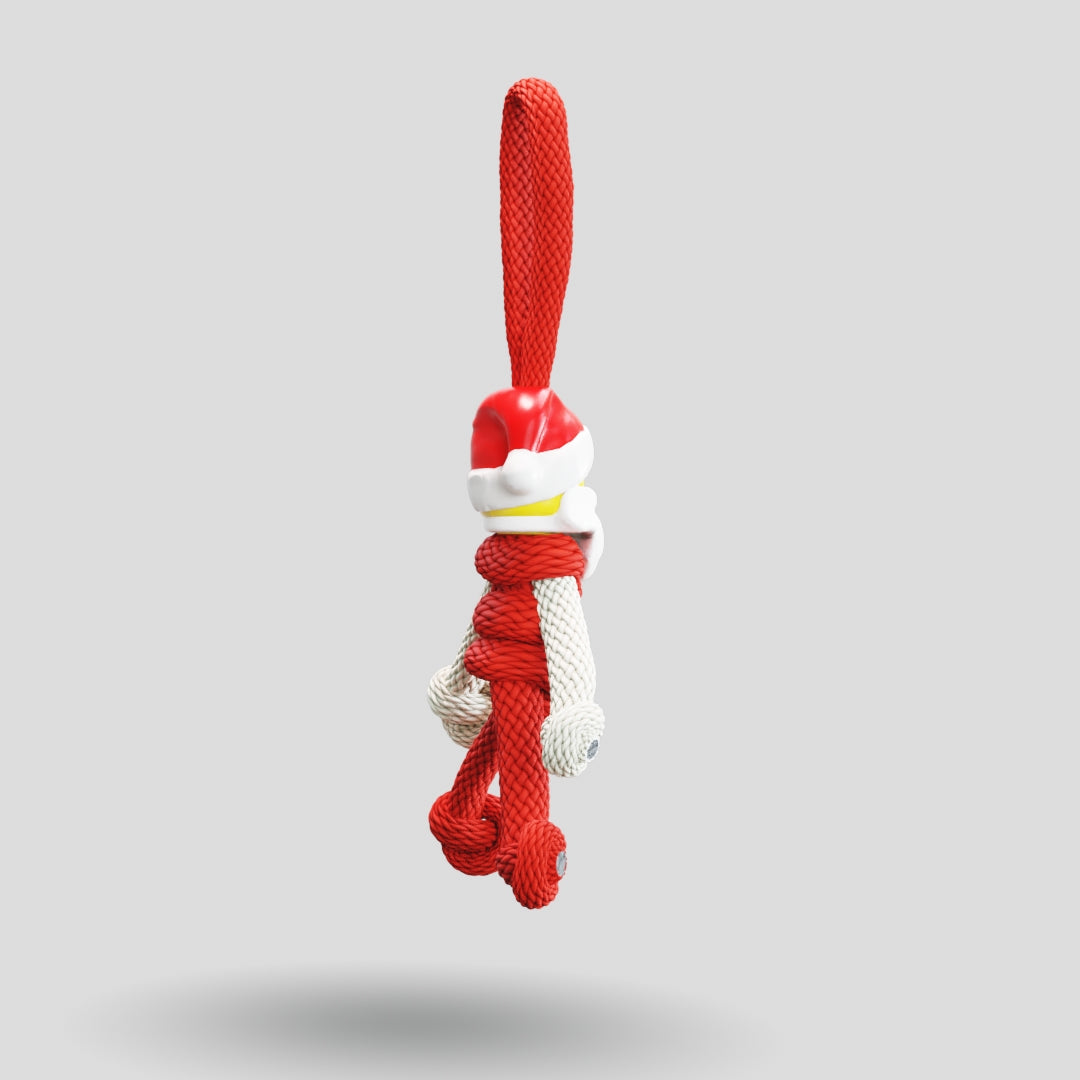Santa Claus Paracord Buddy Keychain