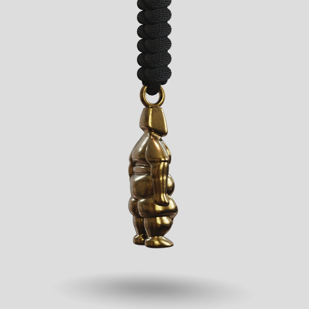 Lucky Fat Man Metalseries Paracord Buddy Keychain