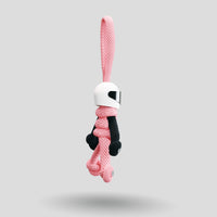 Thumbnail for Pink Biker Buddy Paracord Keychain