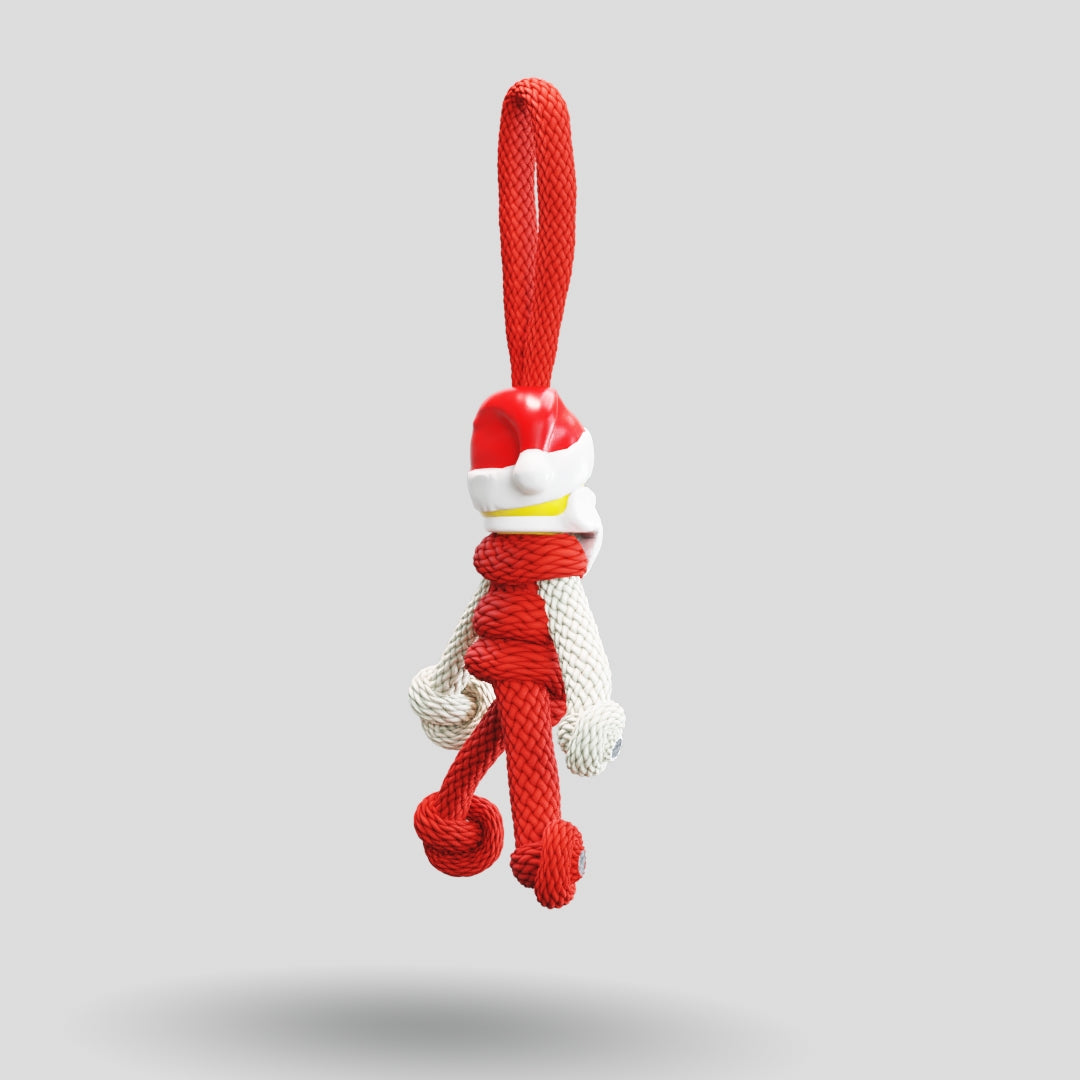 Santa Claus Paracord Buddy Keychain