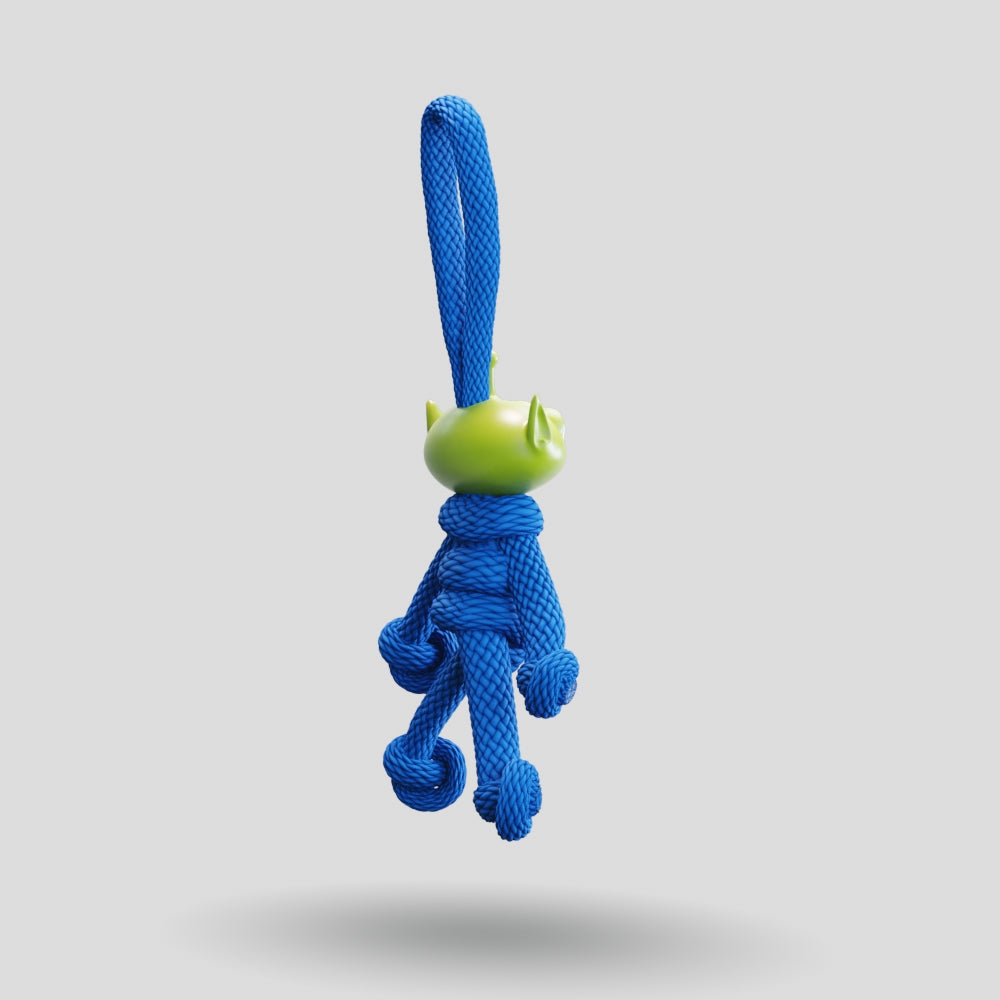 Toy Story Alien Paracord Buddy Keychain