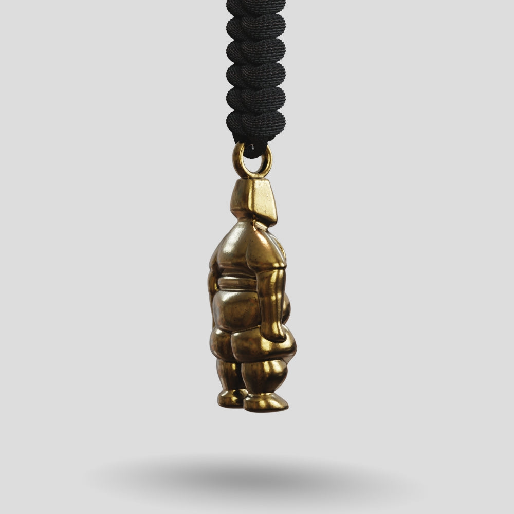 Lucky Fat Man Metalseries Paracord Buddy Keychain