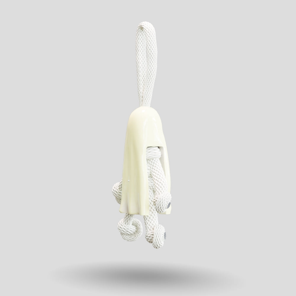 Ghost Paracord Buddy Keychain