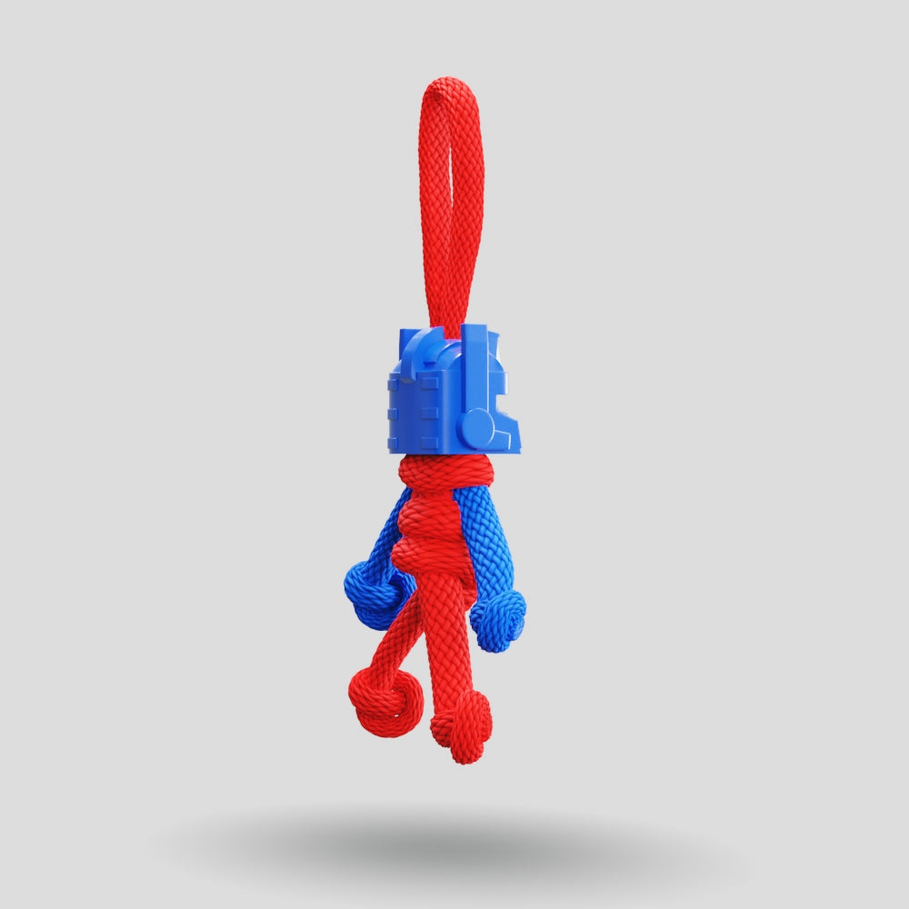 Optimus Prime Paracord Buddy Keychain