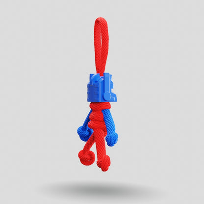 Optimus Prime Paracord Buddy Keychain
