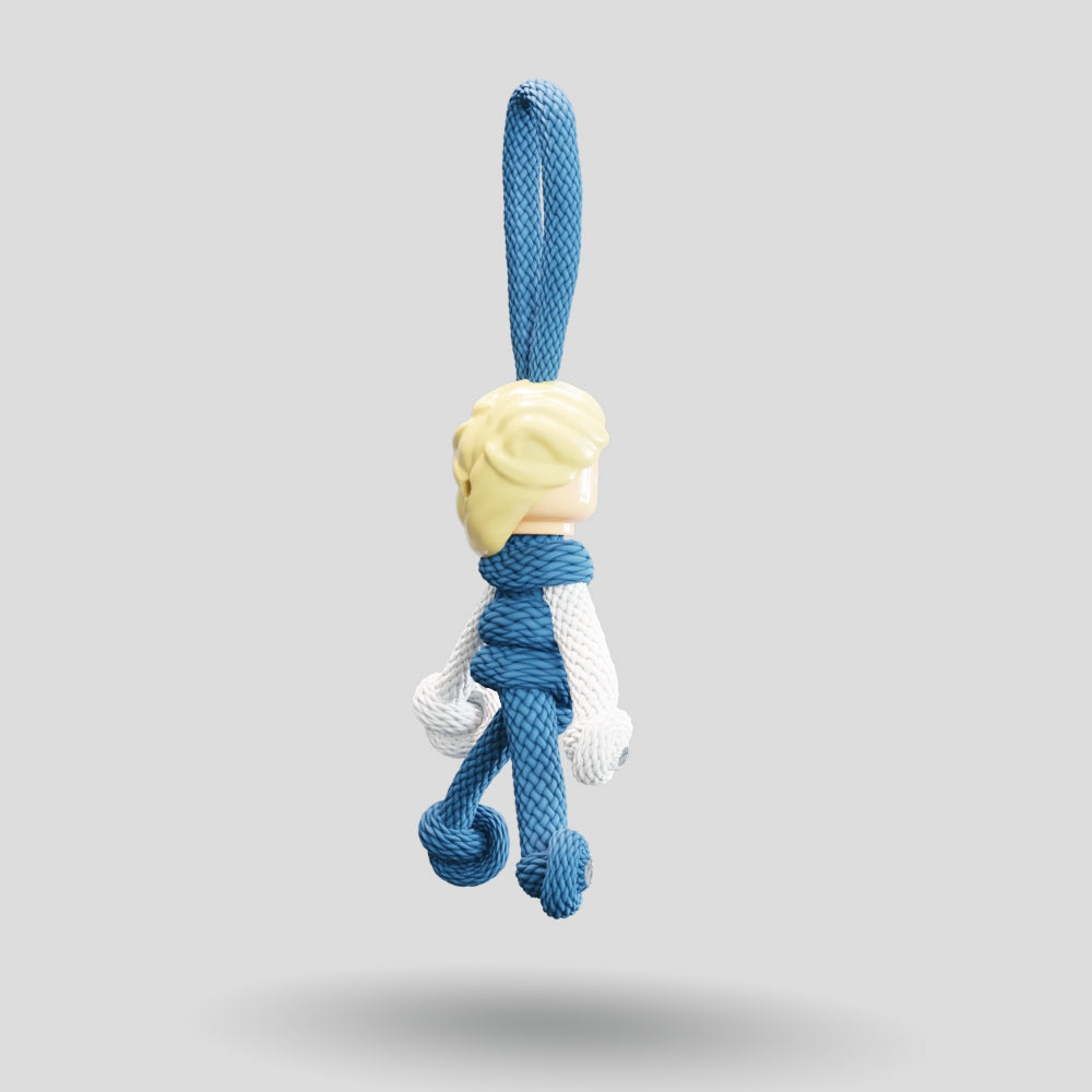 Elsa Paracord Buddy Keychain