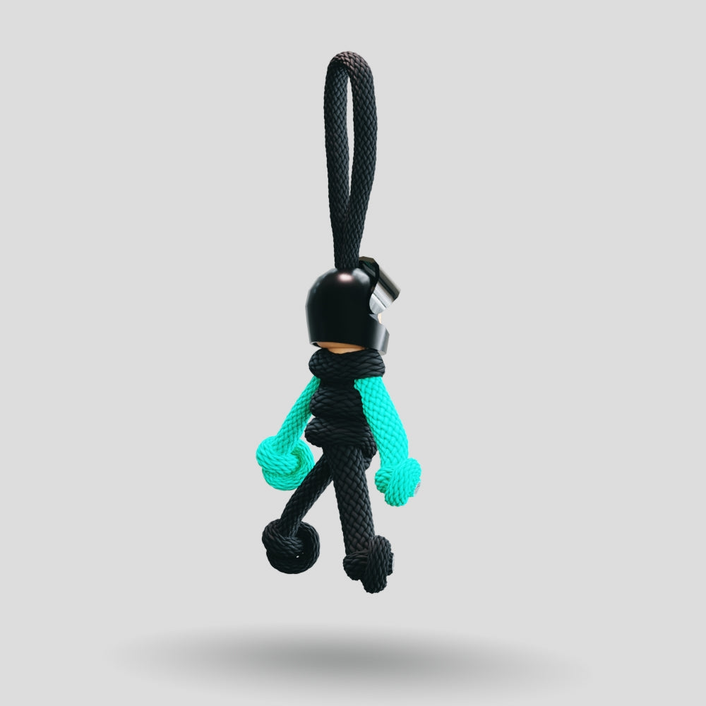 Merc Team F1 Motorsport Paracord Buddy Keychain