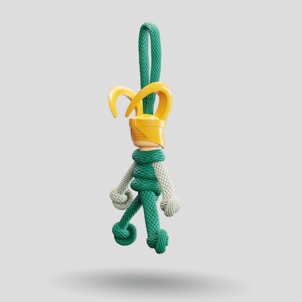 Loki Paracord Buddy Keychain