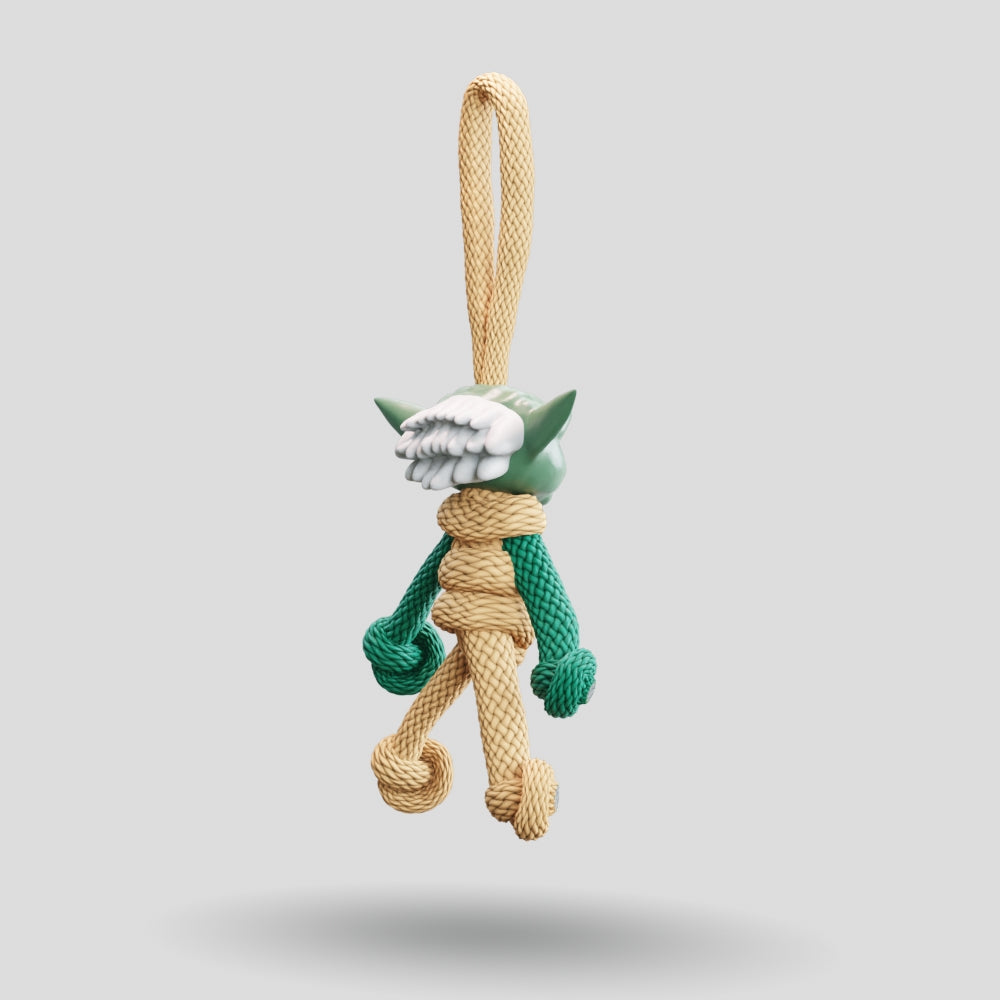 Yoda Paracord Buddy Keychain