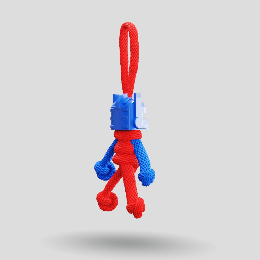 Optimus Prime Paracord Buddy Keychain