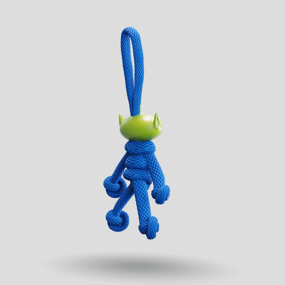 Toy Story Alien Paracord Buddy Keychain
