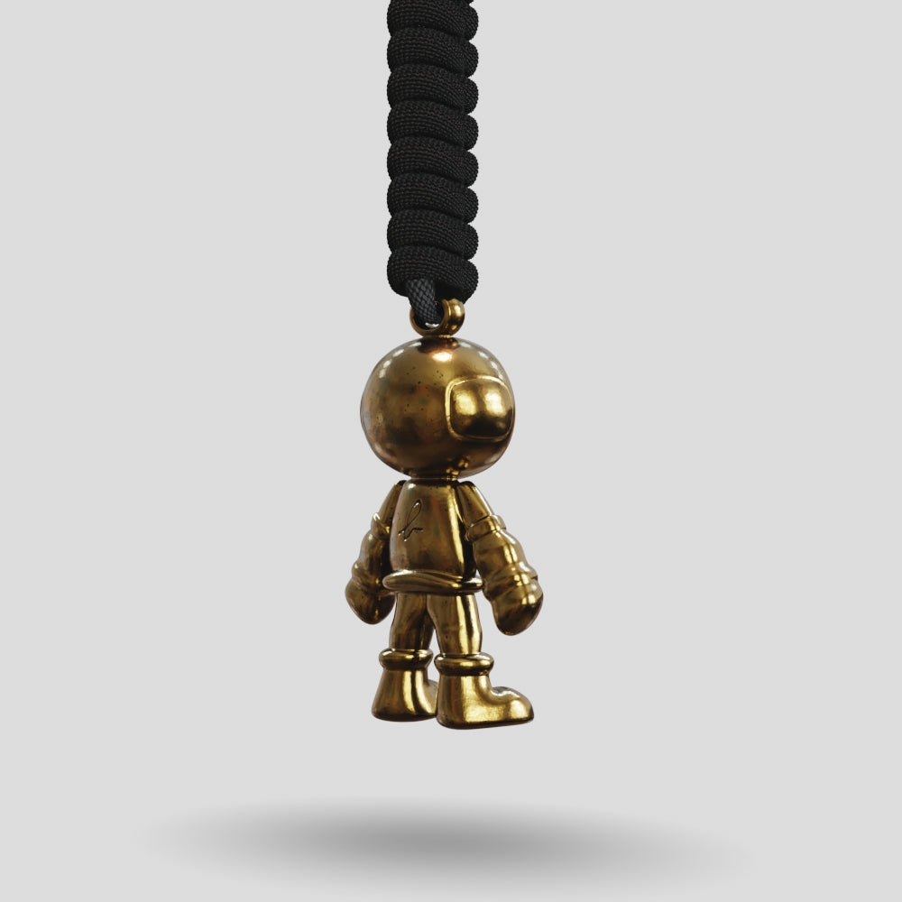 Spaceman Metalseries Paracord Buddy Keychain