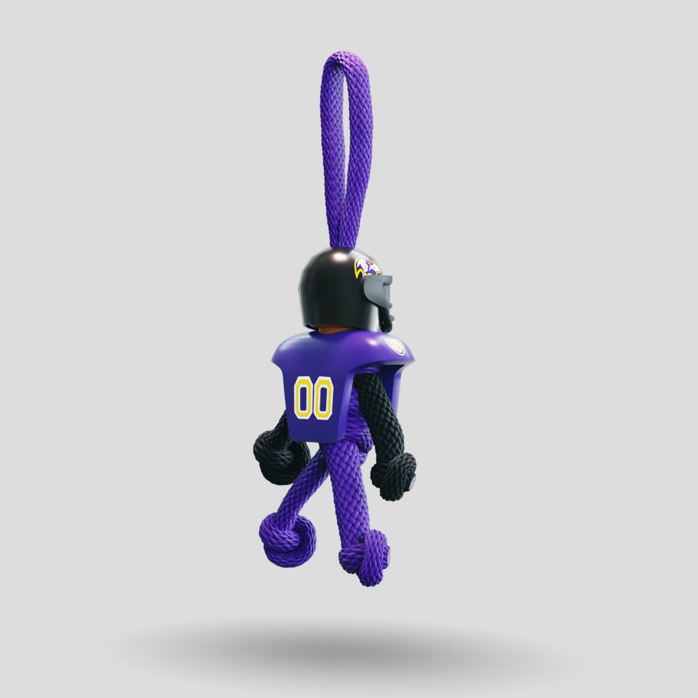 Baltimore Ravens Paracord Buddy Keychain